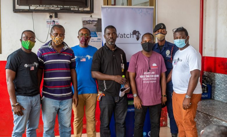 iWatch Africa town hall meeting at 37 lorry station