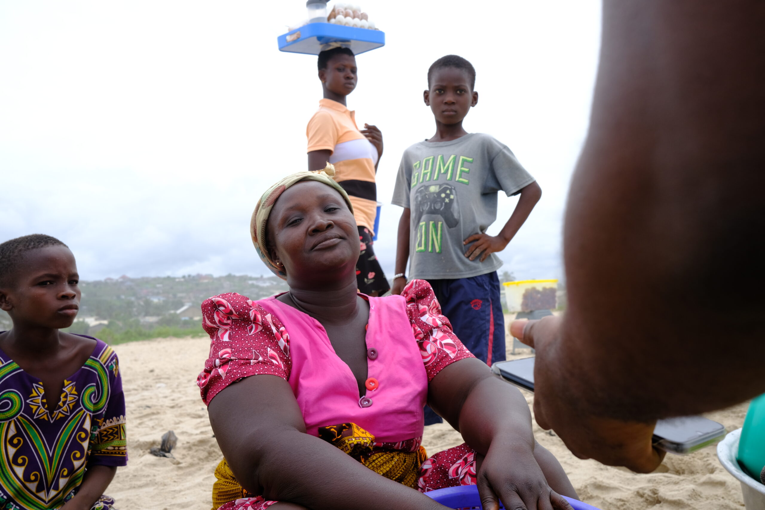 Fishmonger Janet Mensah at Bortianor, credit: AL-Fattah