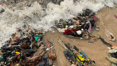 Korle Gonno beach, Accra, Ghana. Credit: OR Foundation