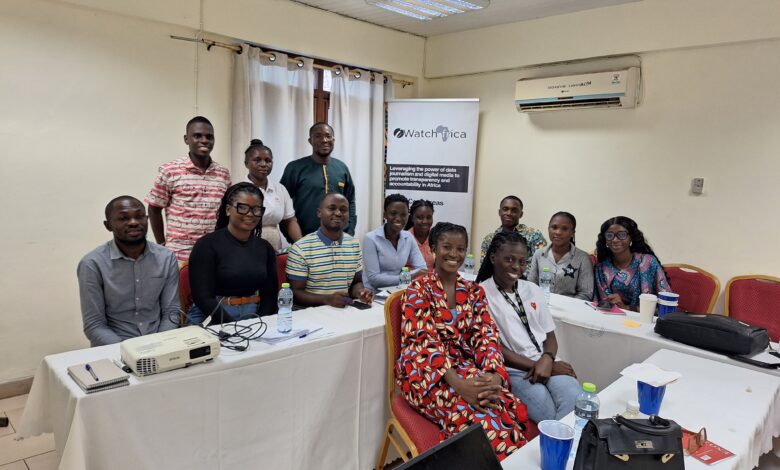 iWatch Africa training on digital rights, 2024