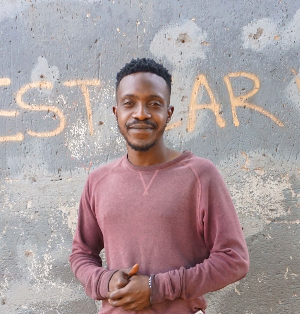 Nkosana Mavuso, a local youth activist who started the MP Rise Podcast. CREDIT: Oliver Stallwood